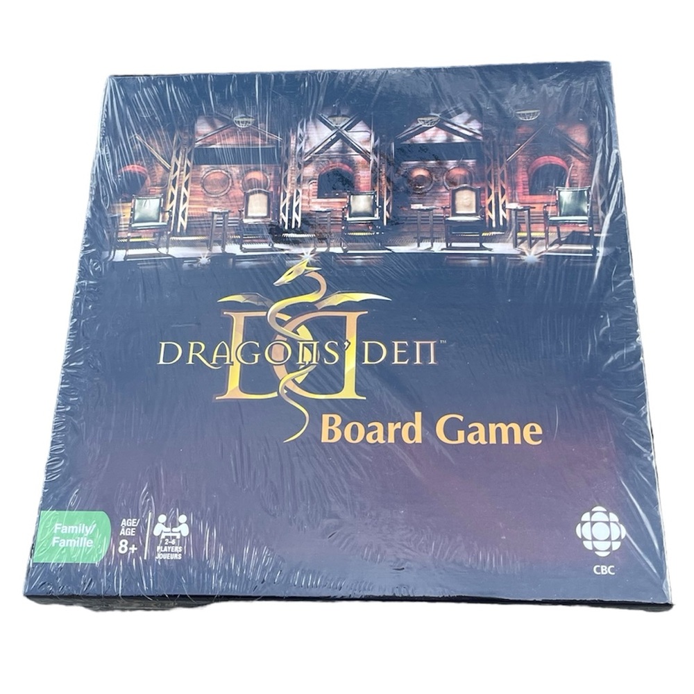 Dragon Den CBC Canada Board Game FACTORY SEALED
